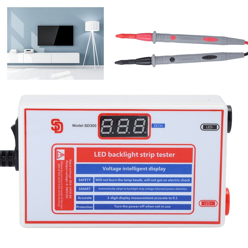 SD300 High Brightness LED Light Bar Tester Free Split Screen