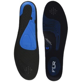FLR Elite Performance Insole, Shoe Parts, 42-43, Medium Arch Support, Blue