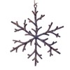 Vickerman 742617-8" Beige Twig Snowflake Christmas Tree Ornament (8 Pack)
