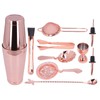 Lybunair 11 PCS Spotless Steel Cocktail Making Set, Complete Mixing