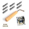 Cheerock 7 Lyre Harp Strings 7pcs String Pin Nails with