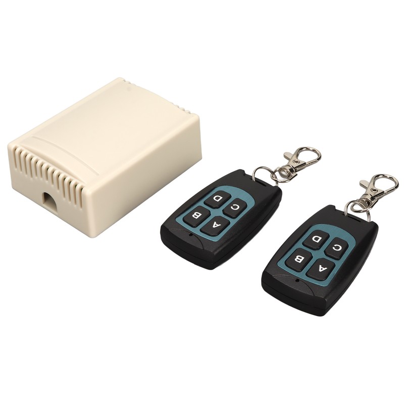 Relay Remote Switch 4 Channel 10A ABS Wireless Module with