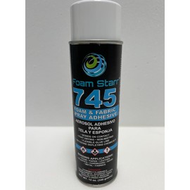 Foam Starr #745 Foam & Fabric Spray Glue Adhesive 12 oz.