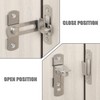 Sayayo 90 Degree Door Lock Slide Gate Latch Tiny Door