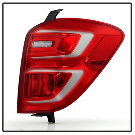 KEEKPO - For 2016-2017 Chevy Equinox Factory Style Red Clear Tail Lights Brake Lamps Replacement Pair Set Left+Right