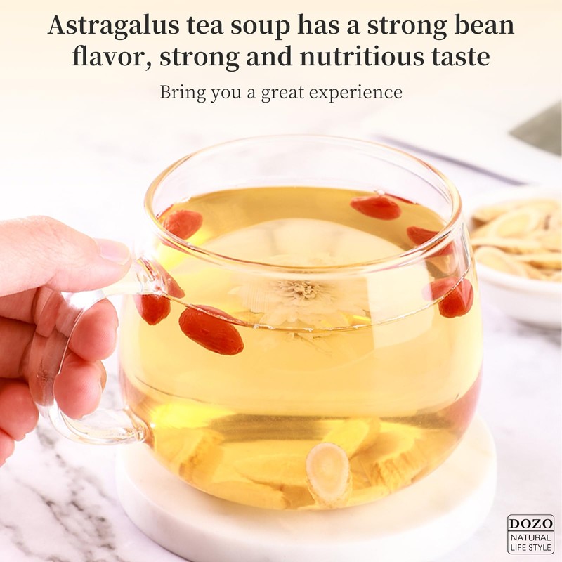 DOZO Astragalus Slice Radix Astragalus Root Huang qi Tea 黄芪