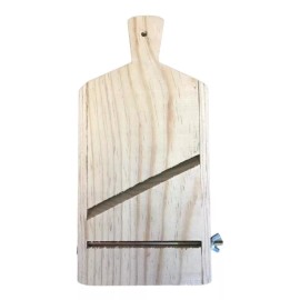 Varios genericos Cortador De Papas, Rebanador De Madera De 27cm