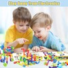 WishaLife 250 Pieces STEM Building Blocks Set, Kids Tube Locks