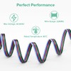 FCOB 22Gauge 5 Pin RGBW Flexible Extension Electrical Wire 32.8FT/10m,
