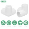 M METERXITY 12-Pack PVC Fittings, 3/4 Inch PVC Pipe Connectors