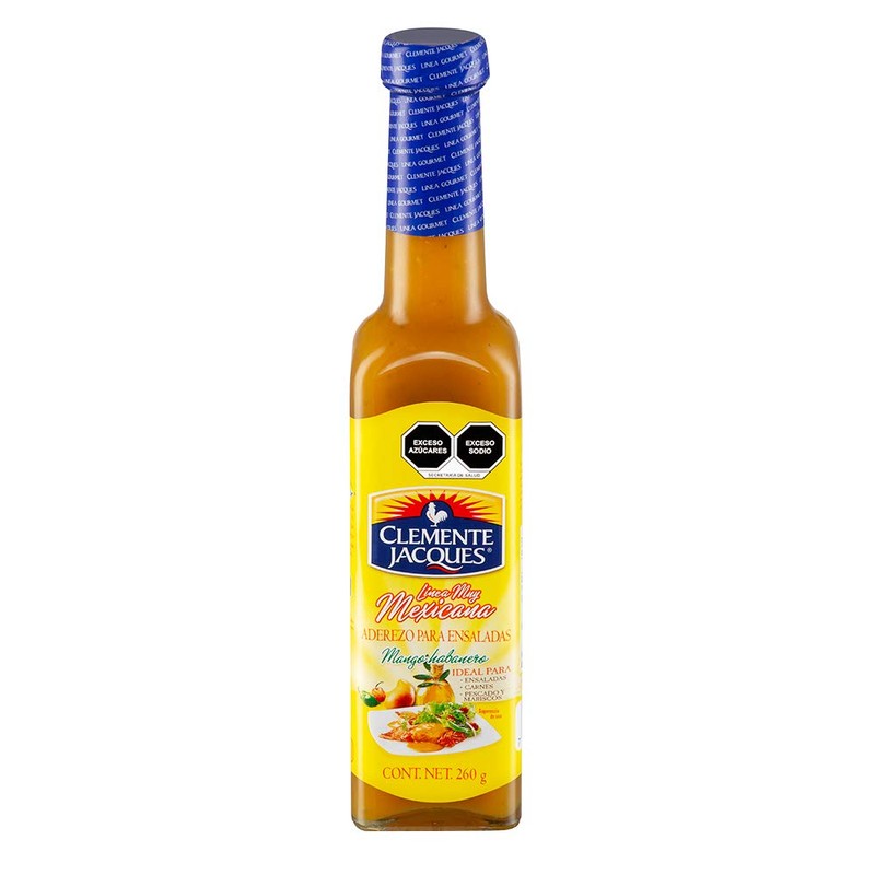 Clemente Jacques ADEREZO MANGO-HABANERO 260ML, Mango Habanero, 260 mililitros, 572