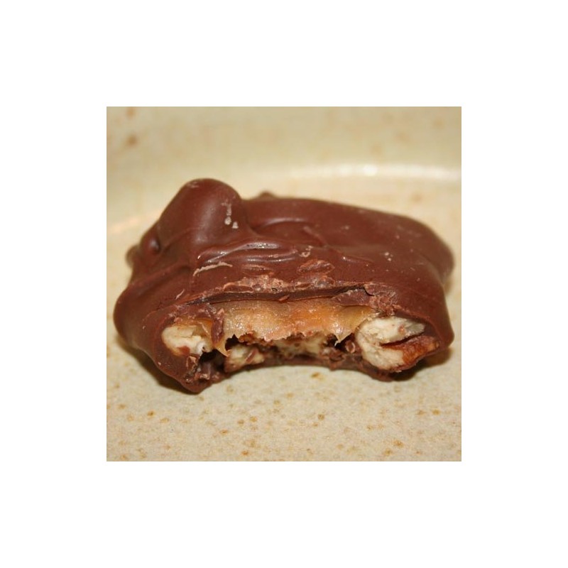 Chocolate Covered Caramel Nut Clusters (No-Melt Guarantee) (Milk Chocolate, One