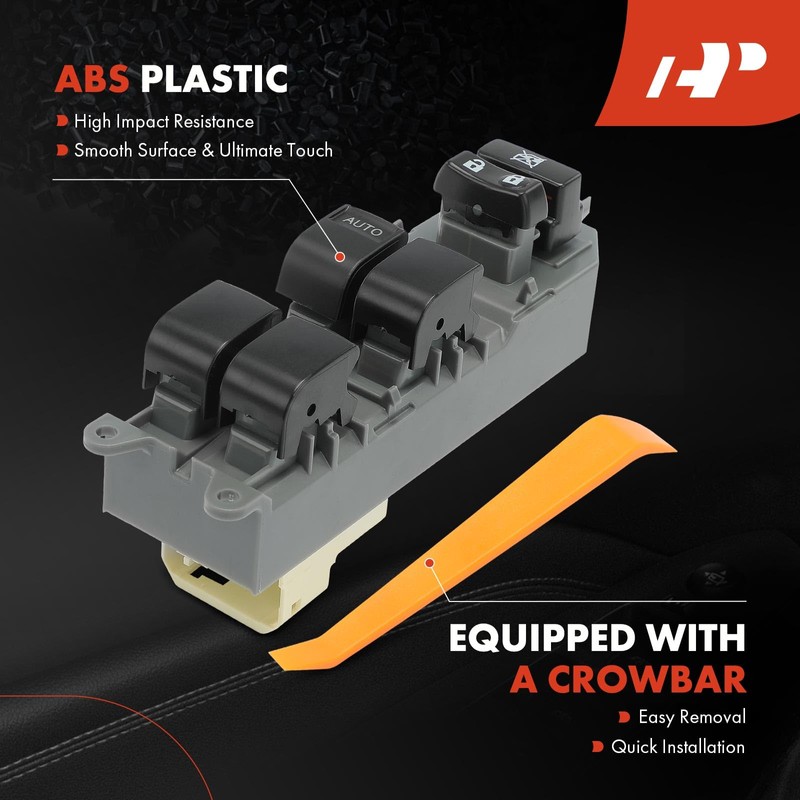 A-Premium Master Power Window Switch Compatible with Toyota Camry 2007-2017,