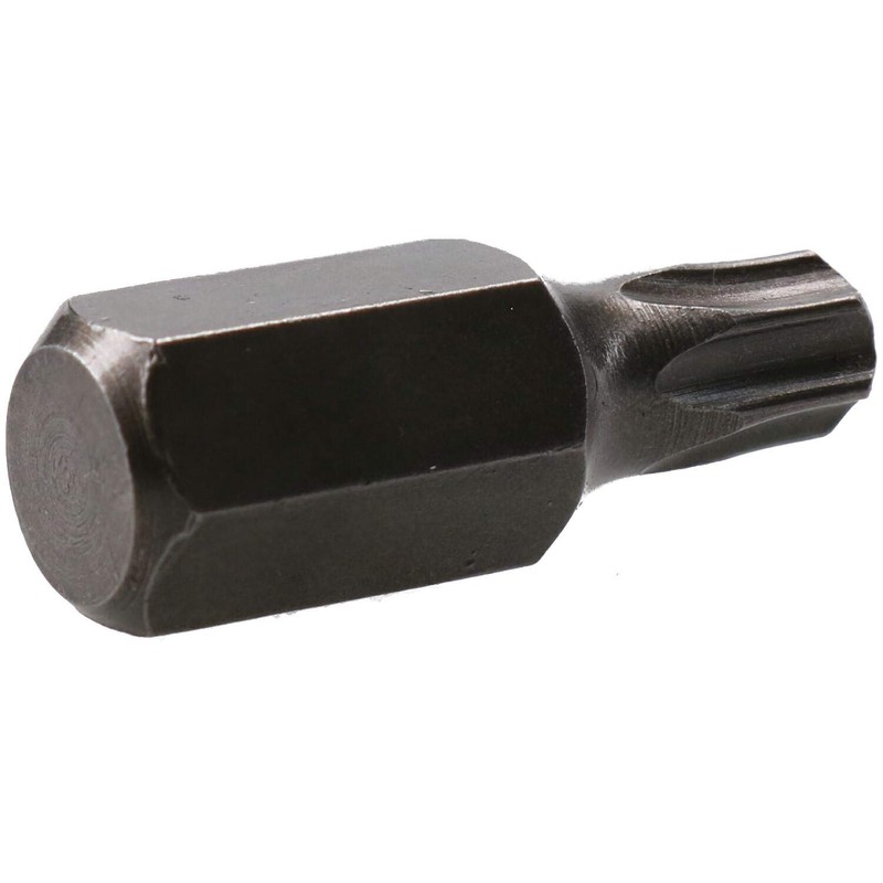 T40 Torx Star Bit 30mm Length 10mm Shank Chrome Vanadium