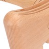 Wooden Gua Sha Tool Portable Rounded Edges Wood Scraping Massage