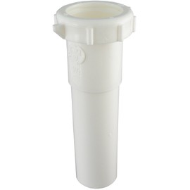 Plumb Pak PP55-2W Extension Tube, 1-1/2 in Dia X 6 in L, Slip Joint, Plastic