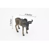 Deshen Du Wildebeest, Antelope, Gnu, Realistic Rubber Figure, Educational, Model,