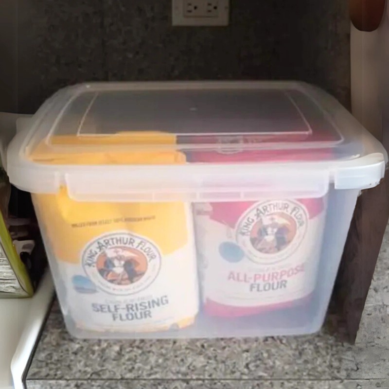 Lustroware Large Capacity Airtight Food Storage Container Set of 4
