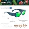 Maui Jim Unisex Kupale Sunglasses, Mauigreenr Kupale Shiny P