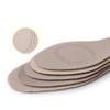Exceart 1 Pair Premium Leather Insole Comfortable Shoe Pads Womens