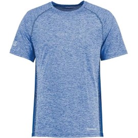 Holloway Youth Electrify CoolCore T-Shirt - Royal Heather Blue - Size Medium