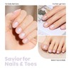 Beetles Nail Polish - Jelly White Nail Polish Natural Blue
