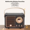 Retro Bluetooth Speaker Portable Wireless Speaker Audio Player for Home