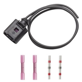 FanPaYY Plug 2-Pin Repair Kit Wiring Harness 1J0973702 ABS ESP Temperature Sensor Replacement Parts Compatible with Sko-da Seat A4 A6 A8 Golf