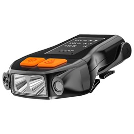 AceSoft LED Cap Clip-on Headlamp USB Rechargeable Sensor Hat Lamp Headlight Torch Light Compatible with Running, Camping, Hunting, Cycling, Emergency,Bike seat