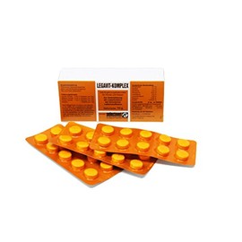 Selectavet LEGAVIT-KOMPLEX | 100 Tabletten | Diät-Ergänzungsfuttermittel für Hunde und Katzen | Zur Unterstützung der Leberfunktion bei chronischer Leberinsuffizienz