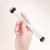 KINGMAS Oval Concealer Brush, Double-ended Kabuki Makeup Brush, Medium Concealer