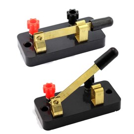 Tatoko 5PCS Educational Physics Lab Switch - Single Pole Single Throw (SPST) Knife Switch