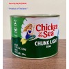Chicken of the Sea Chunk Light Tuna in Water, Food