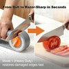 Flying Leaves 6-in-1 Knife Sharpener for Kitchen