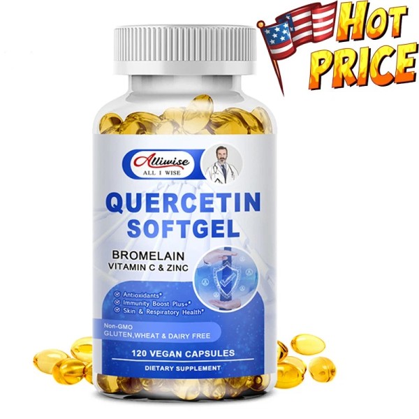 Alliwise Quercetin with Bromelain,Vita