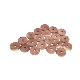Cedar Blocks for Clothes Storage -Cedar Essence Cedar Rings (20 Pack) Made in USA