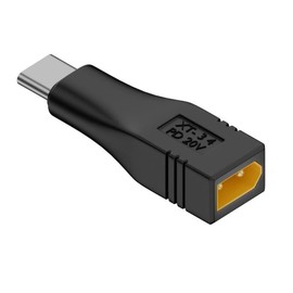 NFHK Adapter Type-C Male Input 100W 20V 5A PD to XT30 Male Output SC100 Protocol Fast Charging Adapter for RC Lipo Battery Quadcopter