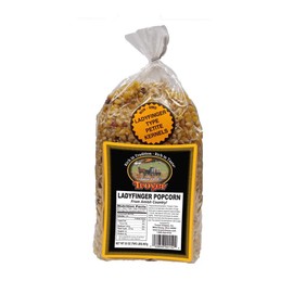 Amish Popcorn Gluten Free, NON GMO, Tender Lady Finger Popcorn - Troyer Farms - 2 lb. Bag