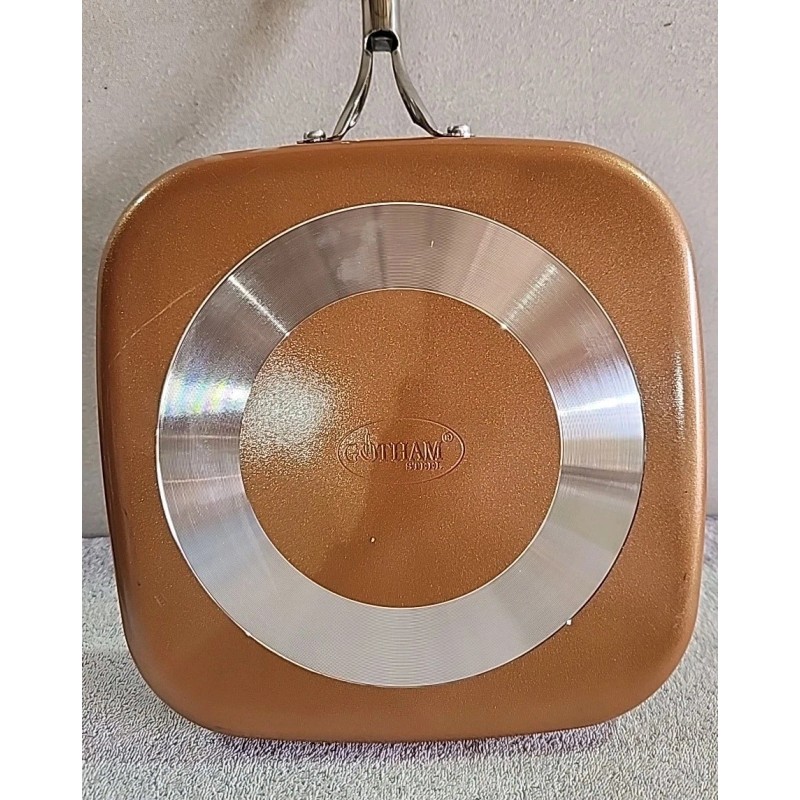 Gotham Steel Copper Cast Series 10.5-Inches Aluminum Griddle