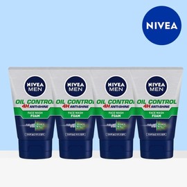 Men Oil Control Face Wash Foam 100g 4pcs / 맨 오일 컨트롤 훼이스 워시 폼 100g 4개