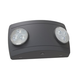 RP Lighting 7-Inch Compact High Output Emergency Light with Adjustable Wide Lens, Black