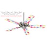 Triangles Light - Ceiling Fan Skin Kit fits most 42