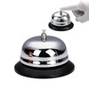 LdawyDE Table Bell, Metal Loud Bell Service Bell Reception Bell