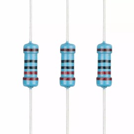 220 Ohm metal film resistor with 1% tolerance 10pcs 220 ohm 1/4 Watts Metal Film Resistors 1% Tolerance  Shipped  USA - 20 PCS