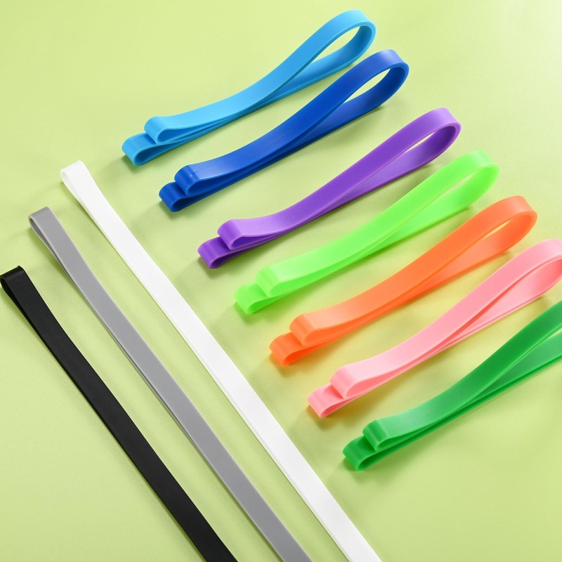 M METERXITY 4-Pack Towel Bands for Beach Chairs, Reusable Beach