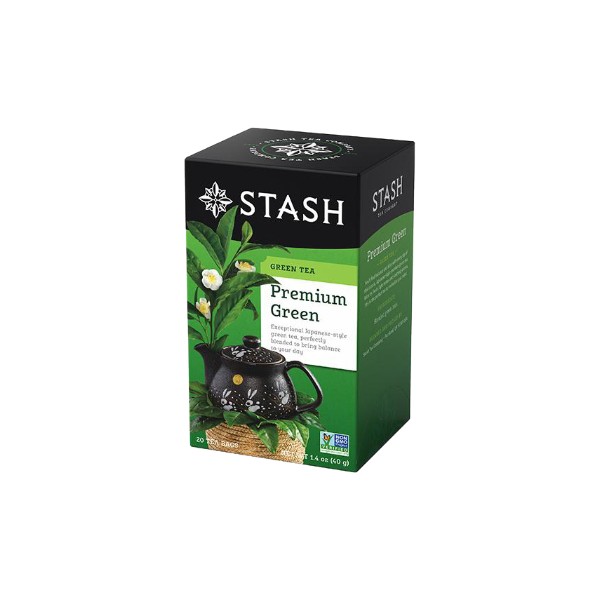 Stash Tea Premium Green (Green Tea) - 20 Tea Bags