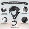 Dog Helmet for Small Breed Cool Pet Motorcycle Helmet with