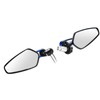 2pcs Motorcycle CNC Handle Aluminum Plane Rear View Side Mirror