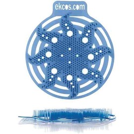 Ekcos PowerScreen Blue Fresh 30 Days Urinal Mat for Urinals with Green Mint Scent