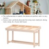 Doll House Shelf Display Racks 1:12 Miniature Wooden Stand Shelf